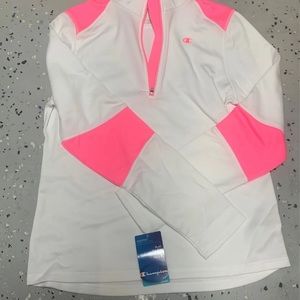 NWT Champion Powertrain Pink Zip Up
